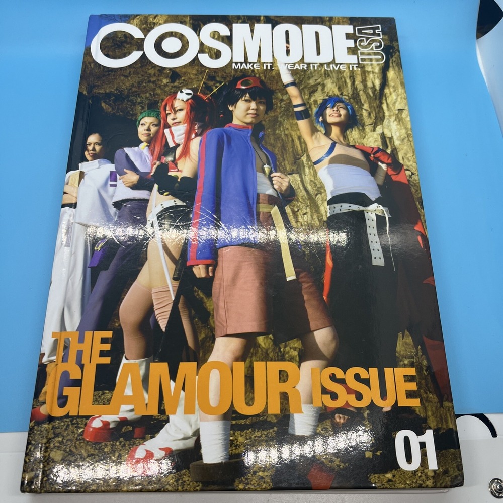 Cosmode USA 01 The Glamour Issue Hardcover Anime Cosplay 2008 First Edition